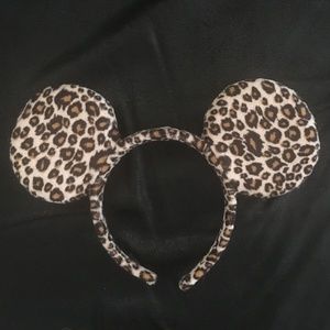 WDW Leopard Mickey Ears headband